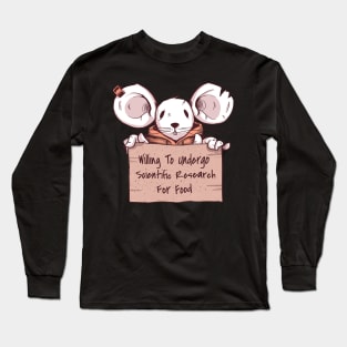 Scientific Research Mouse Long Sleeve T-Shirt